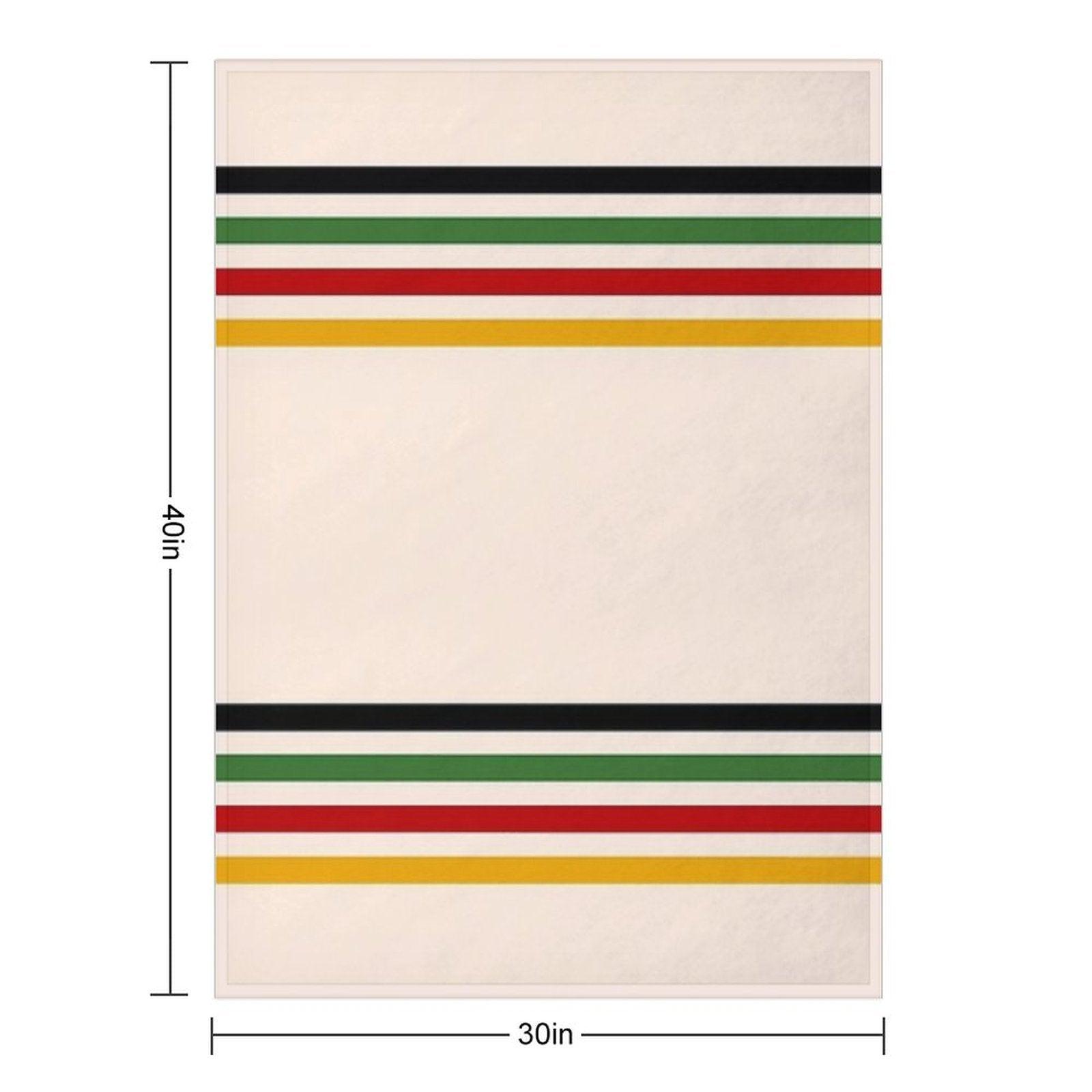 Trading Colors Throw Blanket