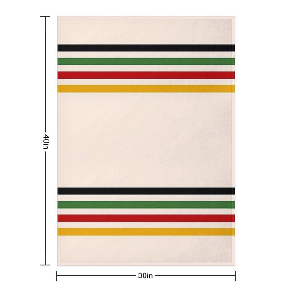 Trading Colors Throw Blanket