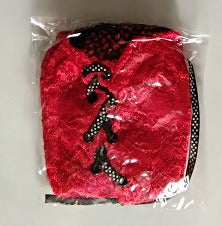 BEILEISI Widened Lace 2078 Funny Long Tube Net Socks Strap Sexy Thigh Socks