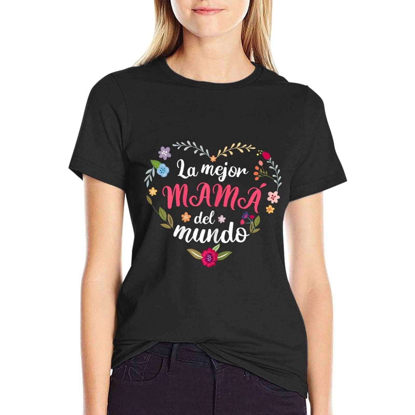 La Mejor Mama Del Mundo 2023 Mother's Day T-Shirt