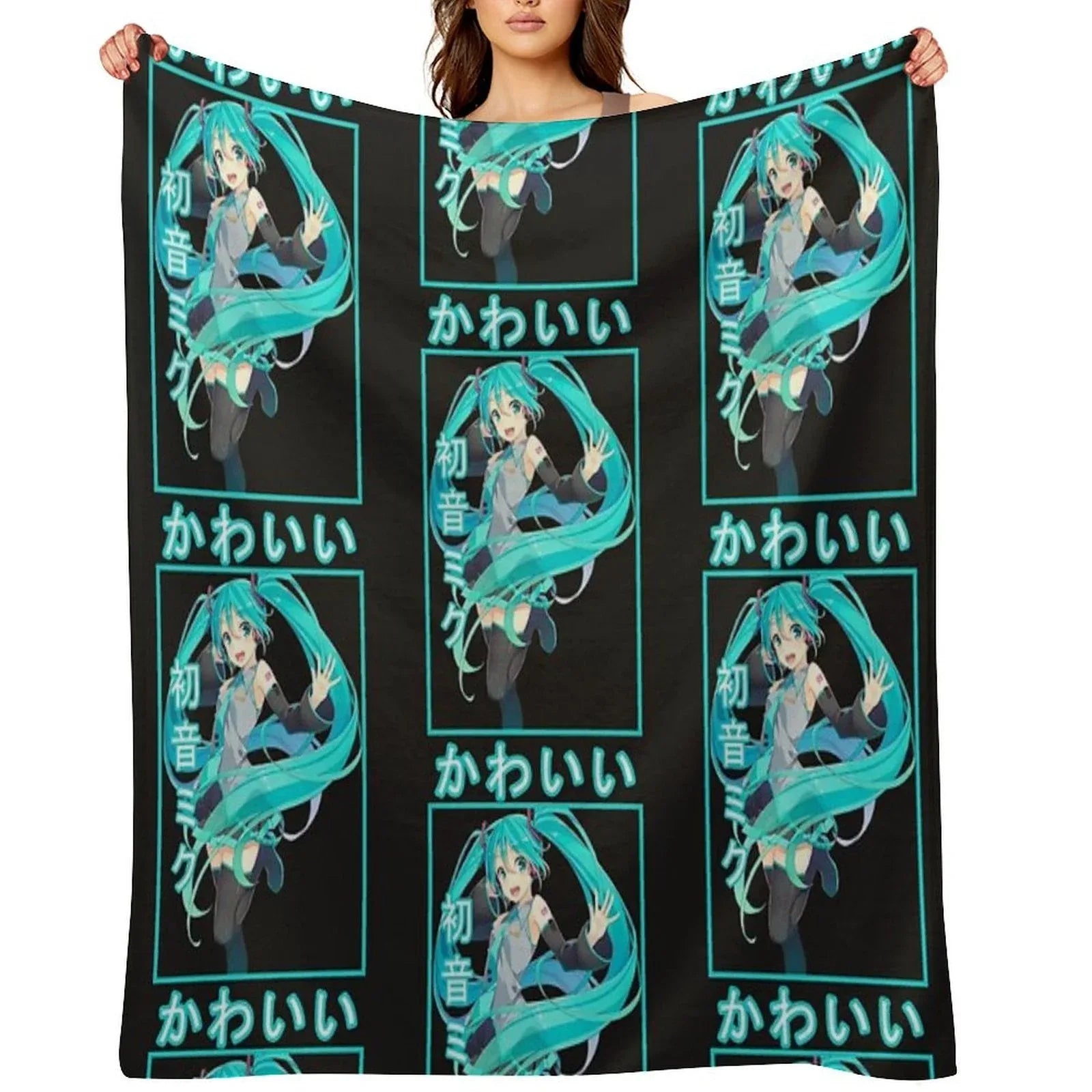 Hatsune Miku  Classic Throw Blanket