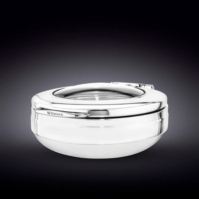 GLASS LID ROUND CHAFER 20