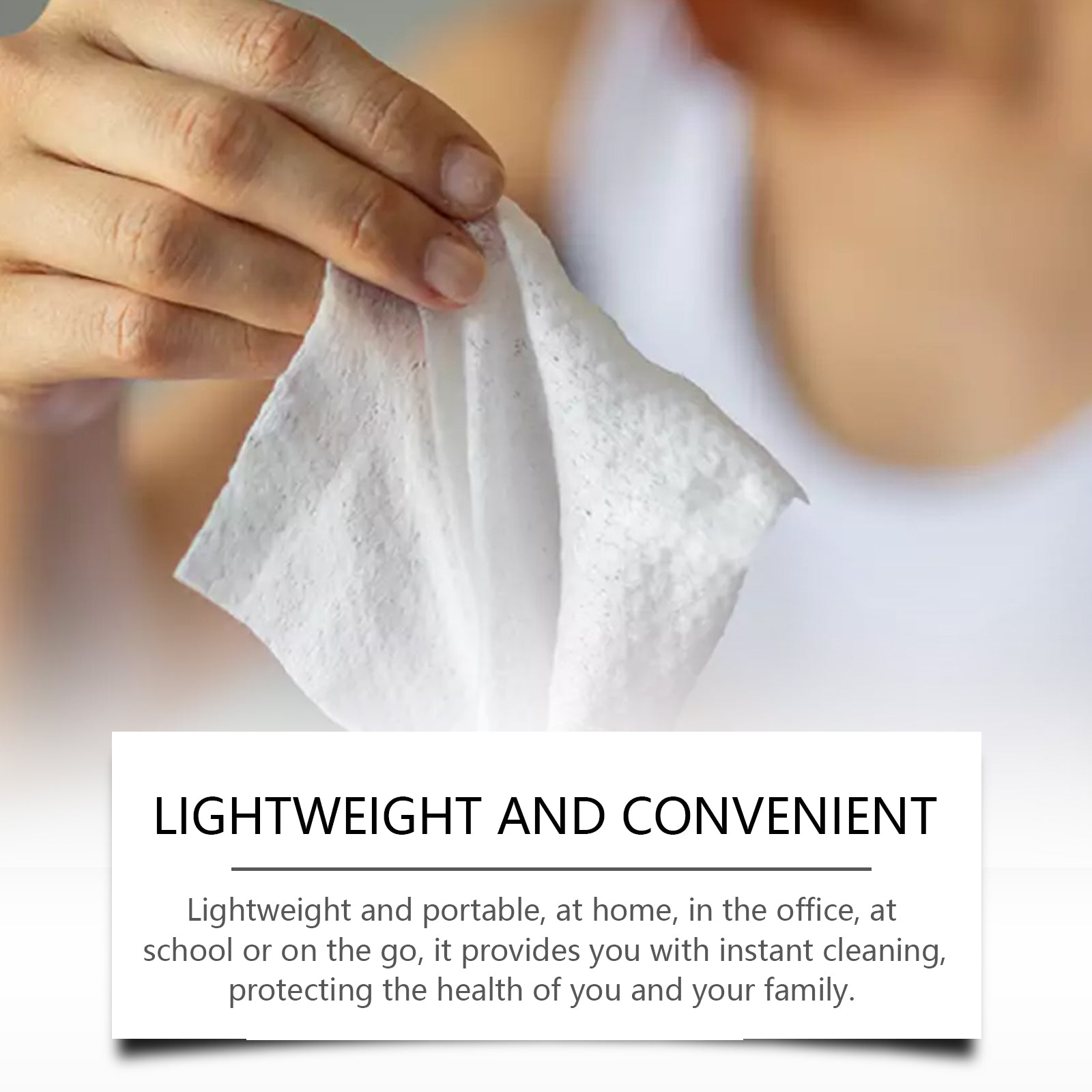 Press Cleaning Wipes Household Multi-Purpose Cleaning Daily Easy-To-Carry Decontamination Cleaning Wipes