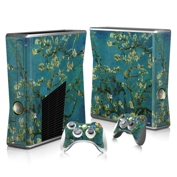 Xbox 360 Slim Full Body Color Membrane Stickers with Scratch-Resistant Protection