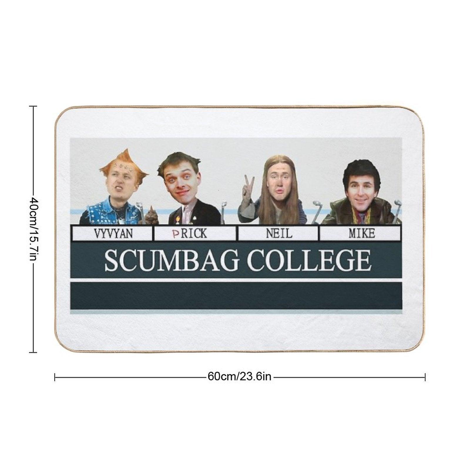 The Young Ones Scumbag College Bath Mat