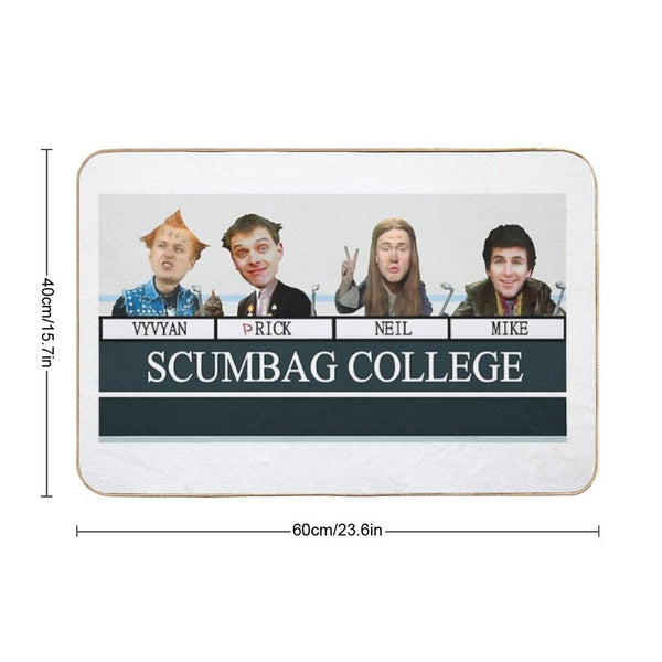 The Young Ones Scumbag College Bath Mat