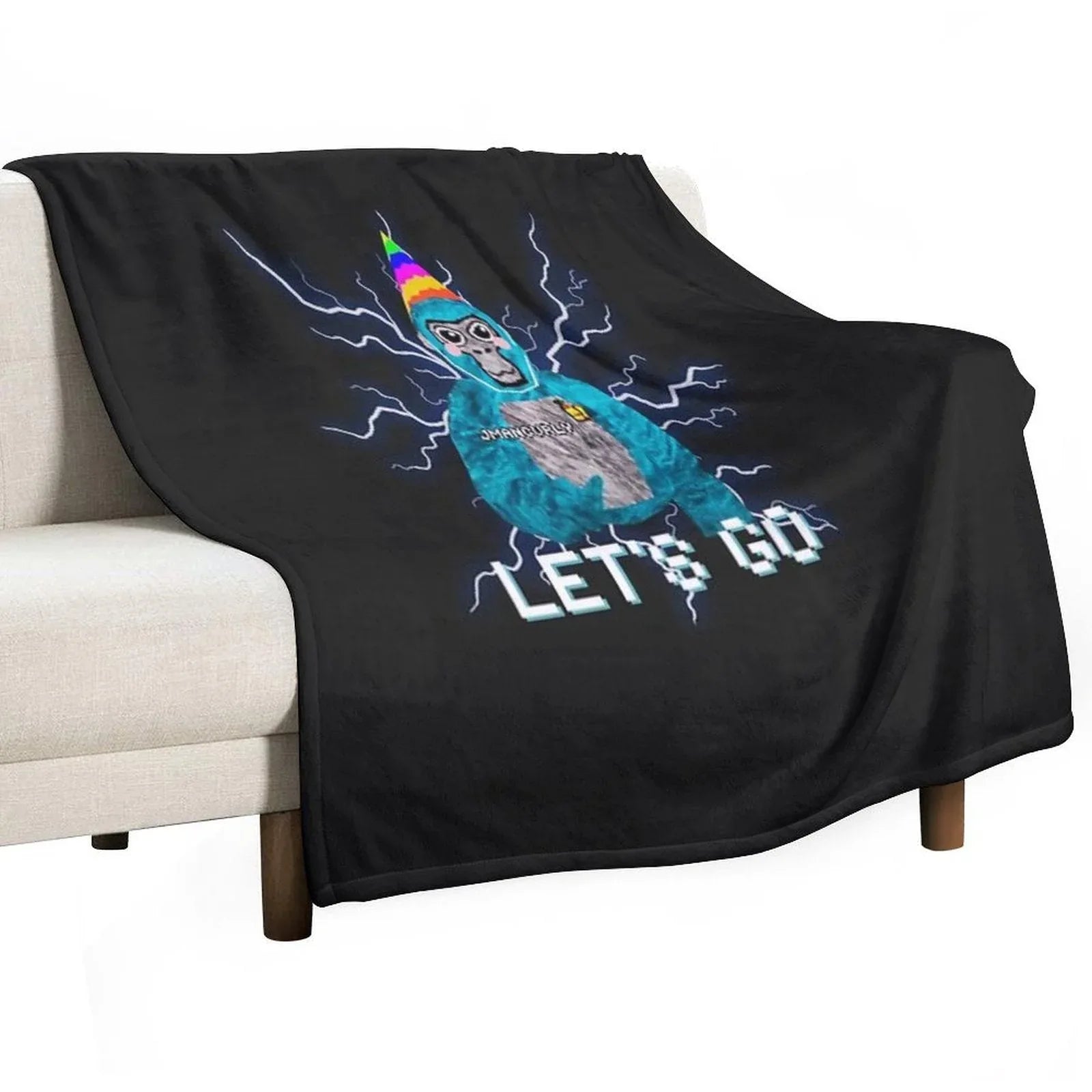 Gorilla Tag Jmancurly Monke Merch Throw Blanket