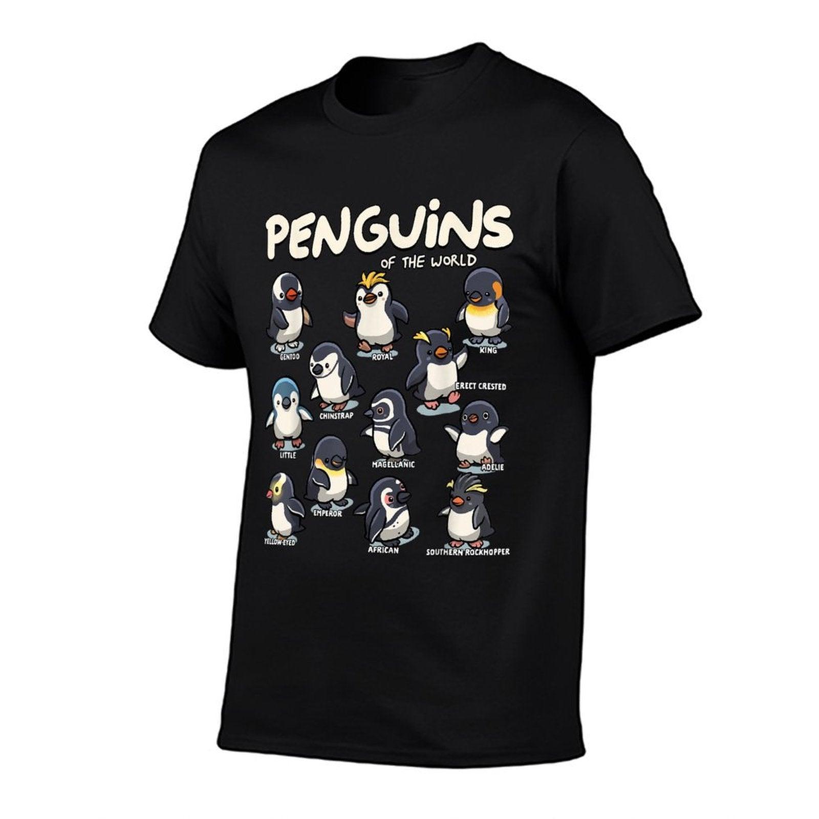 Penguin Penguins Animals of The World Penguin Lovers T-Shirt