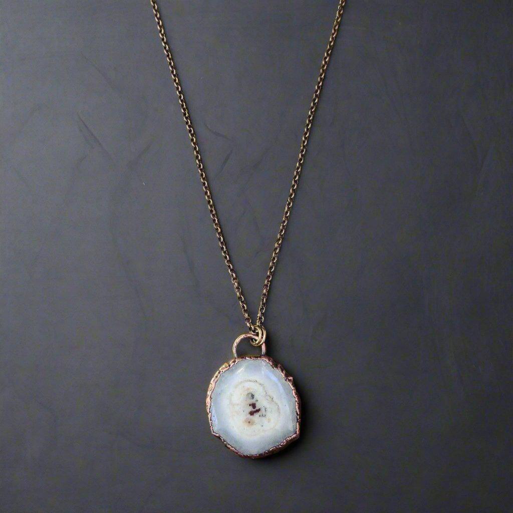 Solar Quartz Pendant Necklace For Clarity Seekers | By Blackbird & Sage