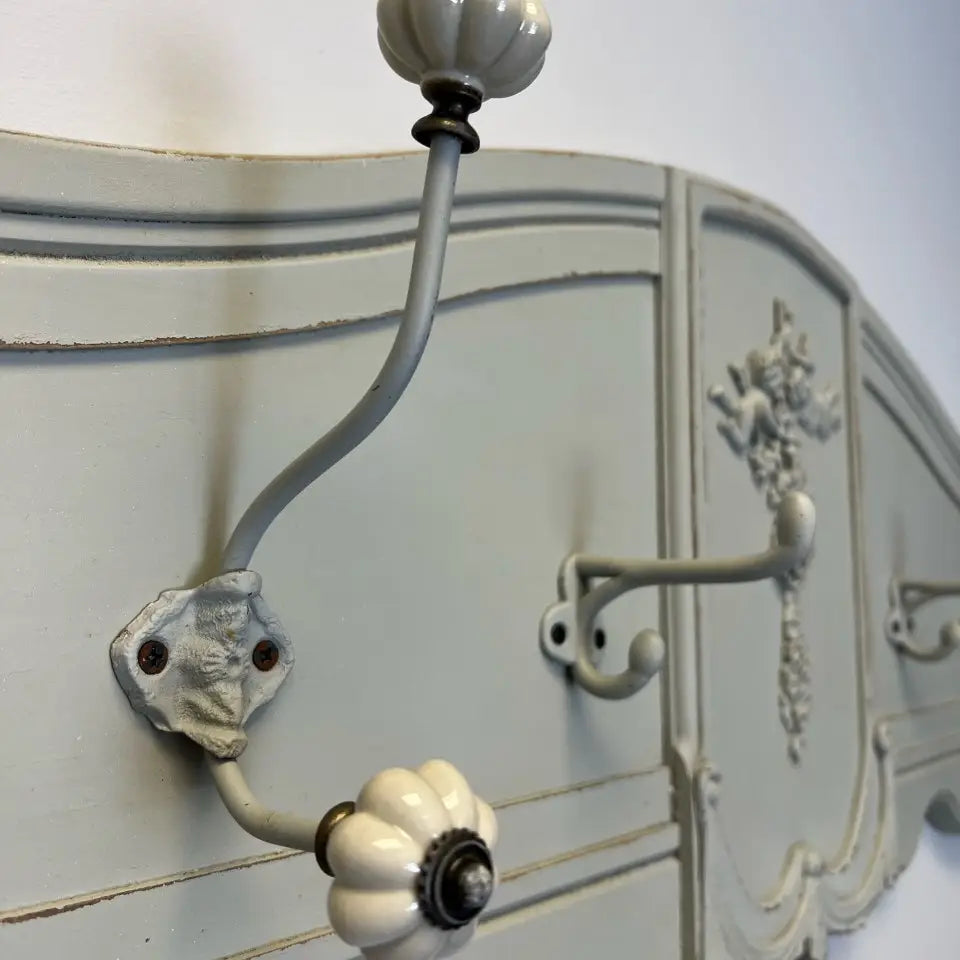 6-HOOK WALL MOUNTED COAT RACK VagabondVintage