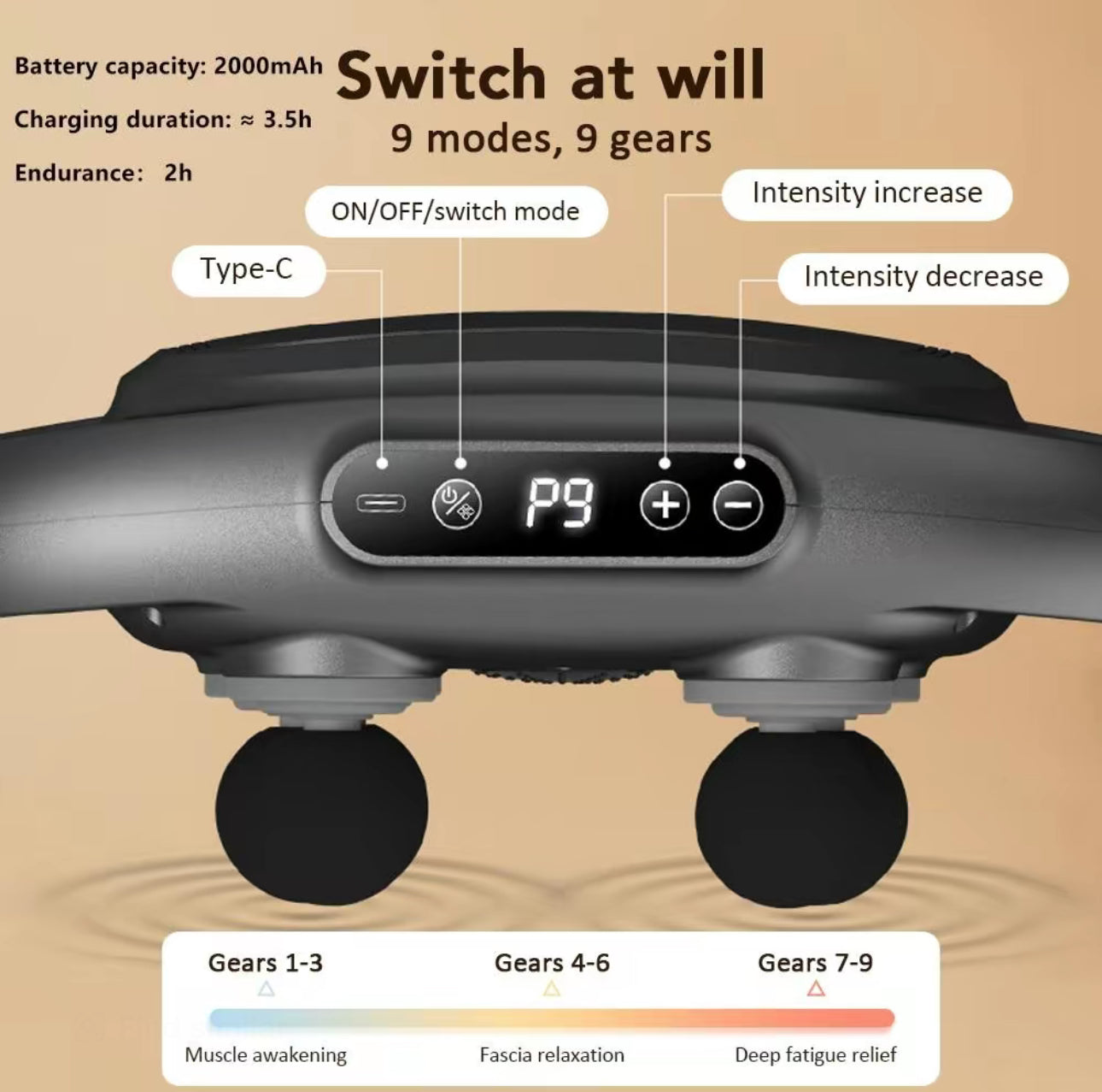 HeatFlex Muscle Massager