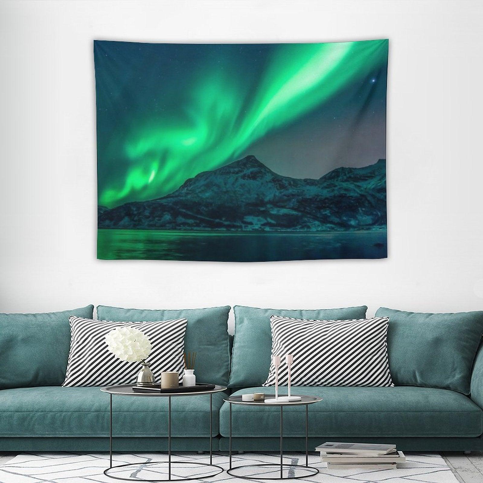 Aurora Borealis (Northern Lights) Tapestry