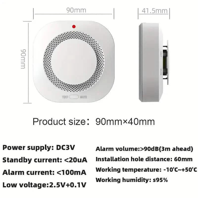 WiFi Smoke Alarm – Smart Fire Detector for Home & Business