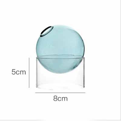 Nordic Colored Bubble Glass Vase