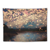 Wish Lanterns for Love Tapestry