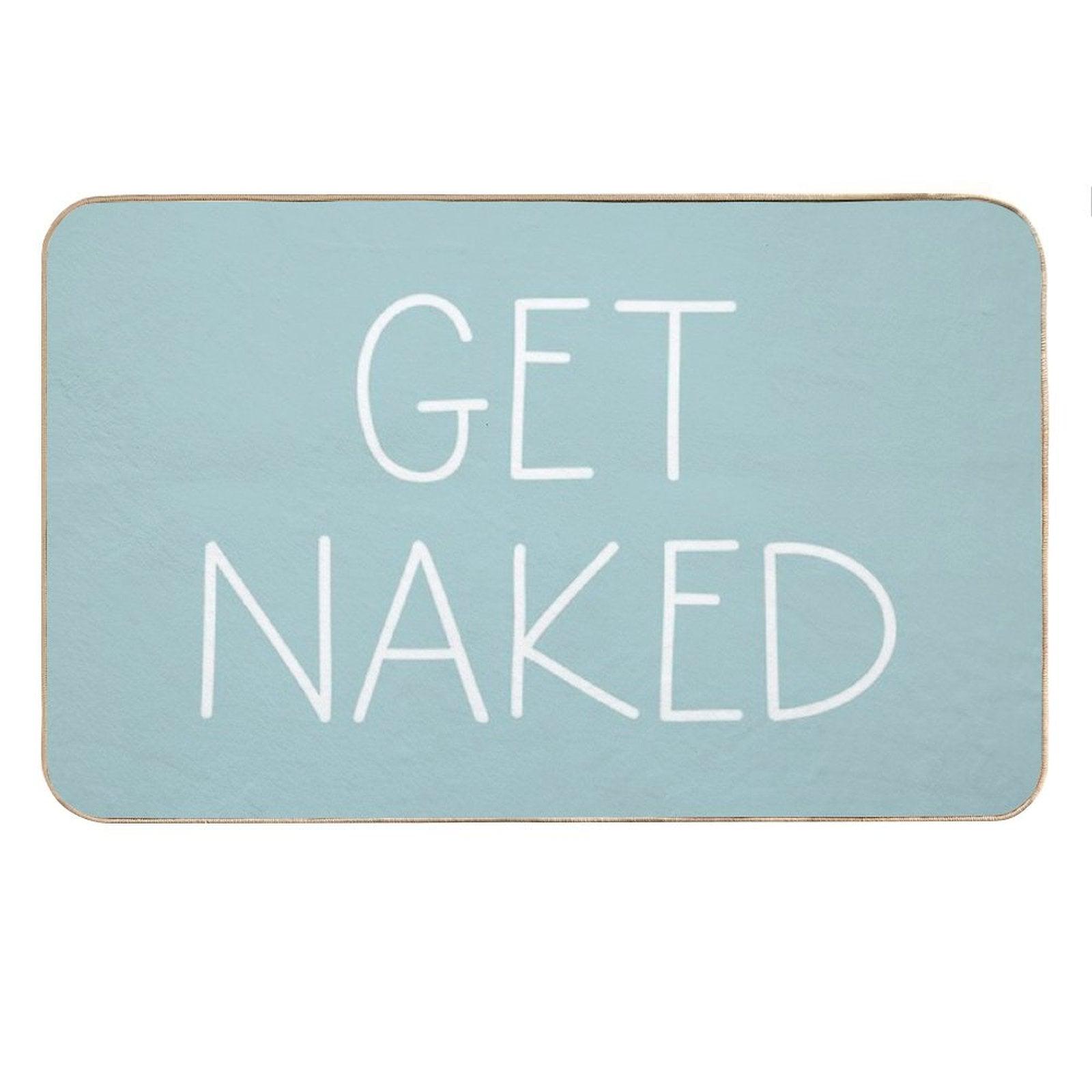 Get Naked Aqua Bath Mat