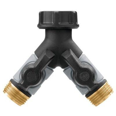 Metal Hose Y with Shut-offs 56389