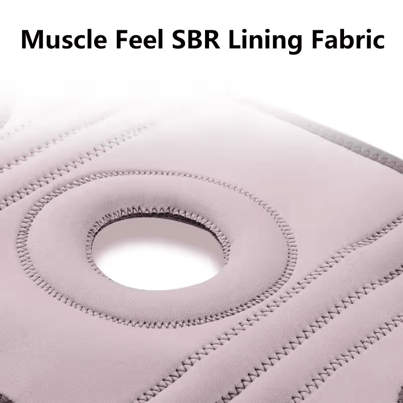Meniscus Sports Knee Protector Silicone Shock Absorber Stability Patella Knee Protector Support Strip Velcro Adjustable