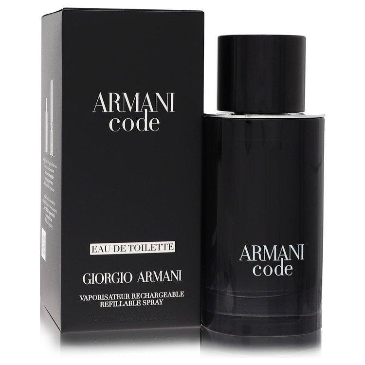 Giorgio Armani Armani Code EDT 2.5 oz Refillable for Men