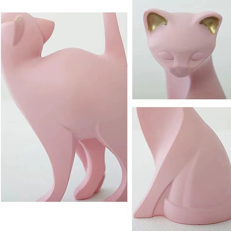Enchanting Cat Ornament Creative Office Desktop Bedroom Living Room Decoration Room Decoration