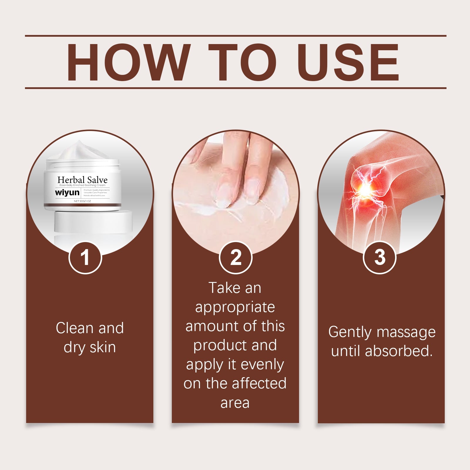 Muscle Pain Relief Cream, Massage To Relieve Joint Muscle Swelling Pain Body Care Cream