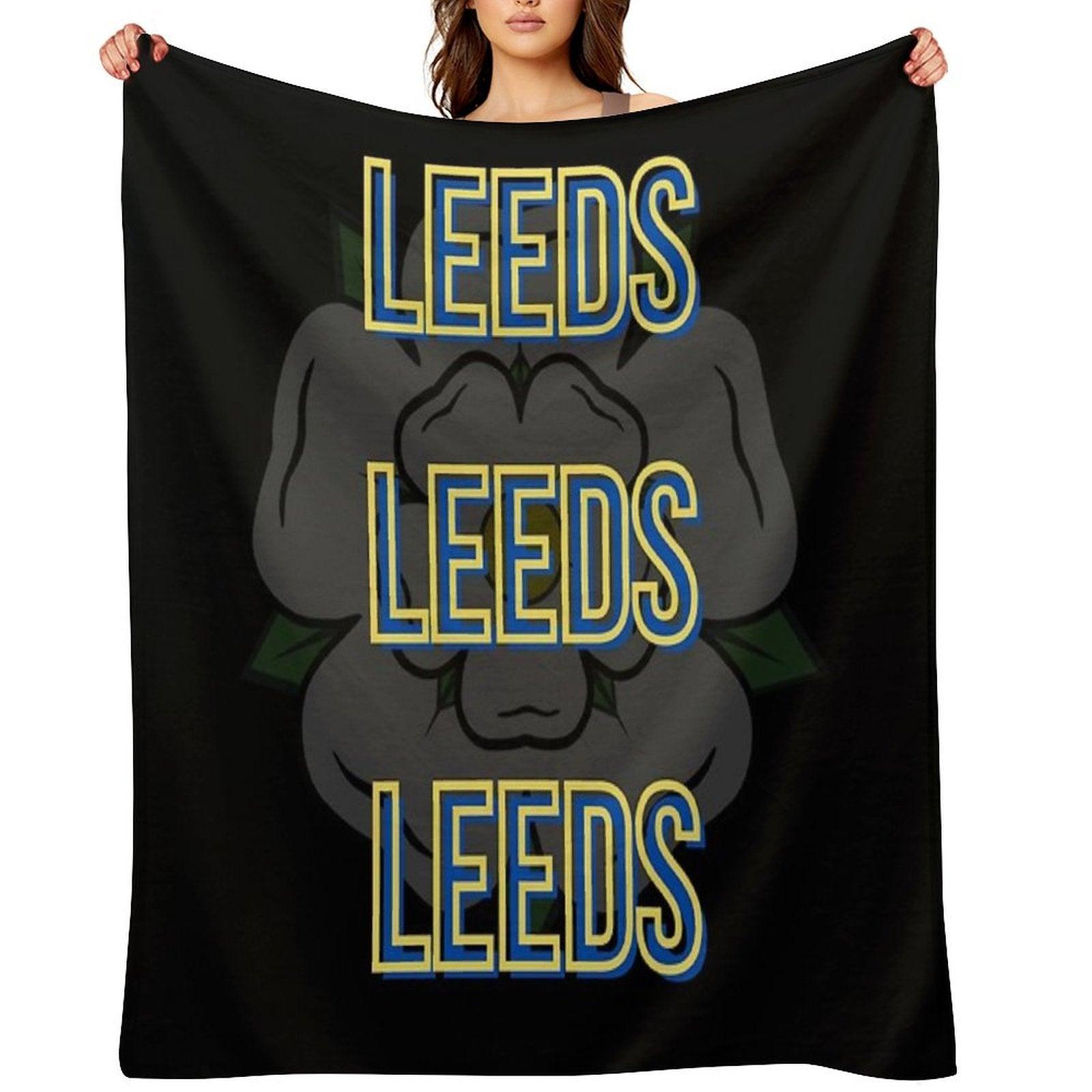 Leeds Leeds Leeds Throw Blanket