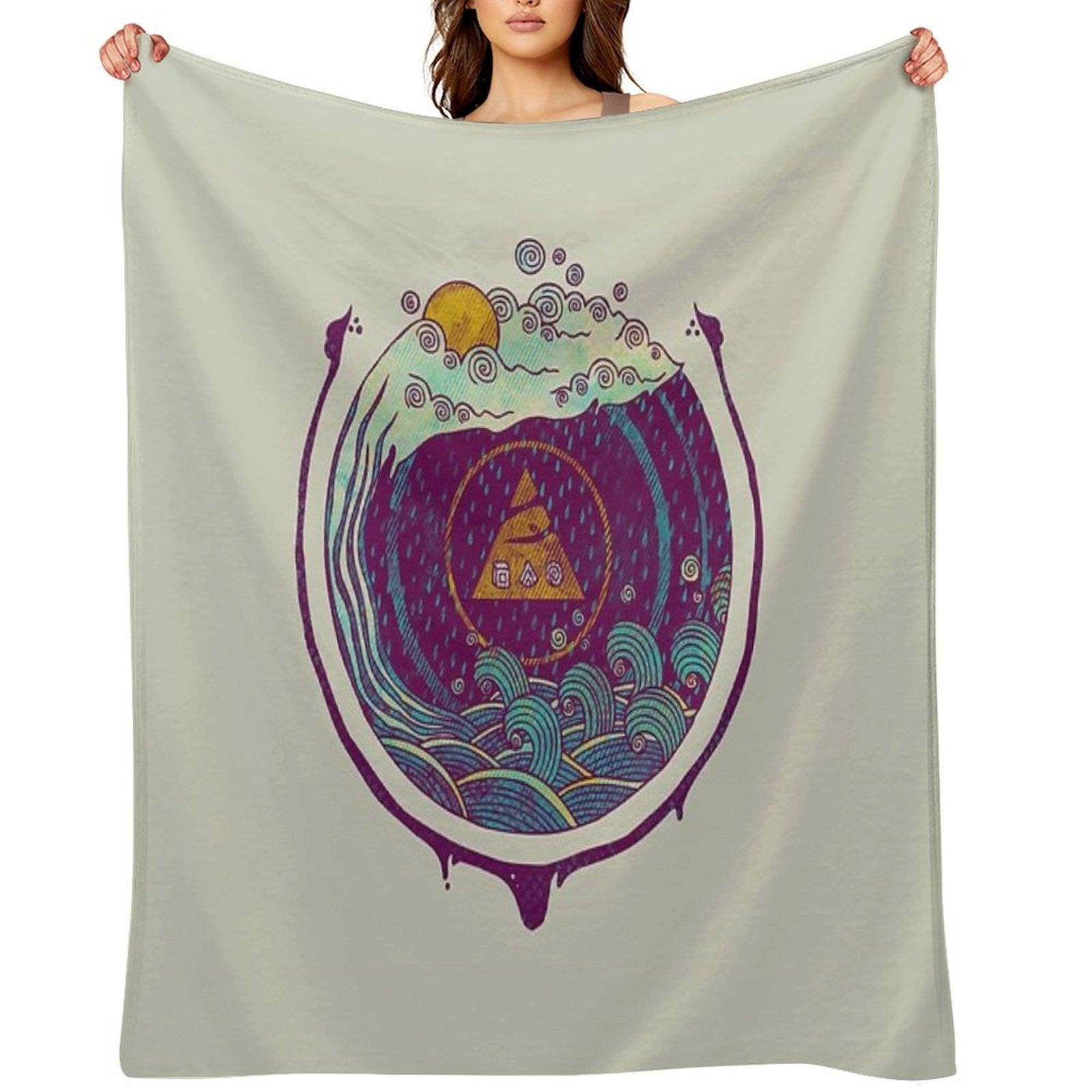 Water Throw Blanket