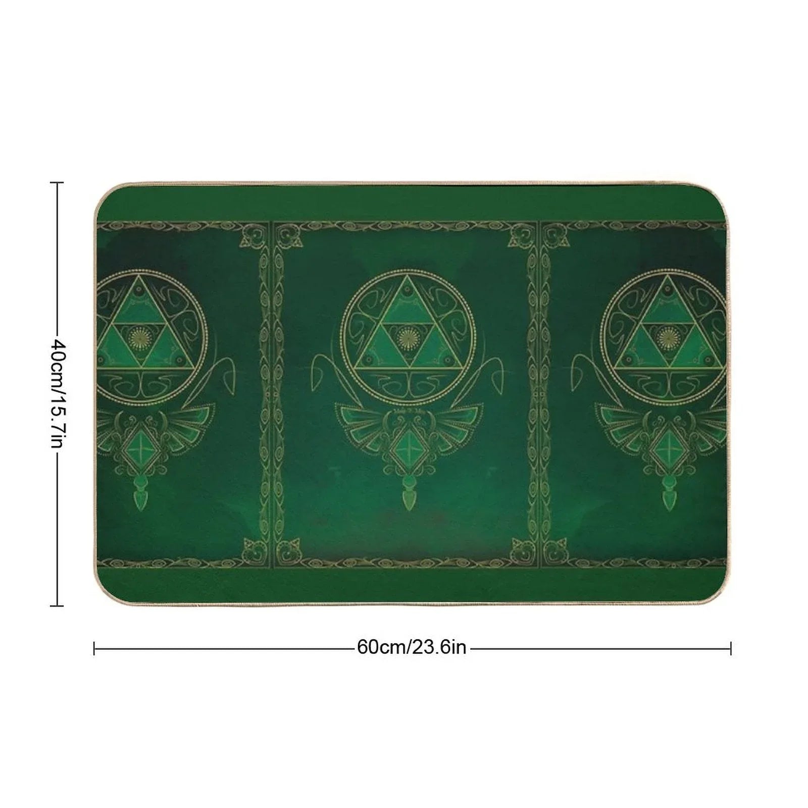 ~Green Courage~ Bath Mat