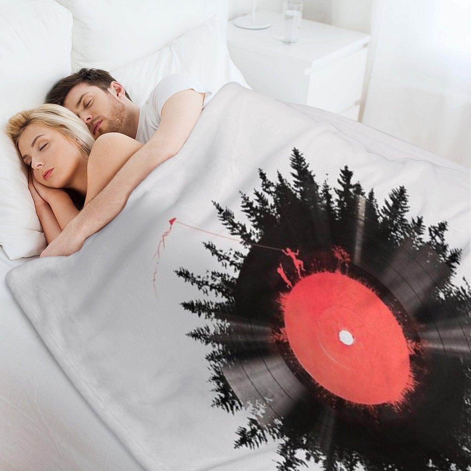 The Vinyl of My Life Throw Blanket