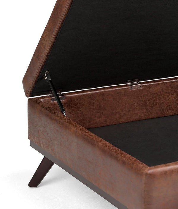 Owen 36Inches Wide Mid Century Storage Coffee Table