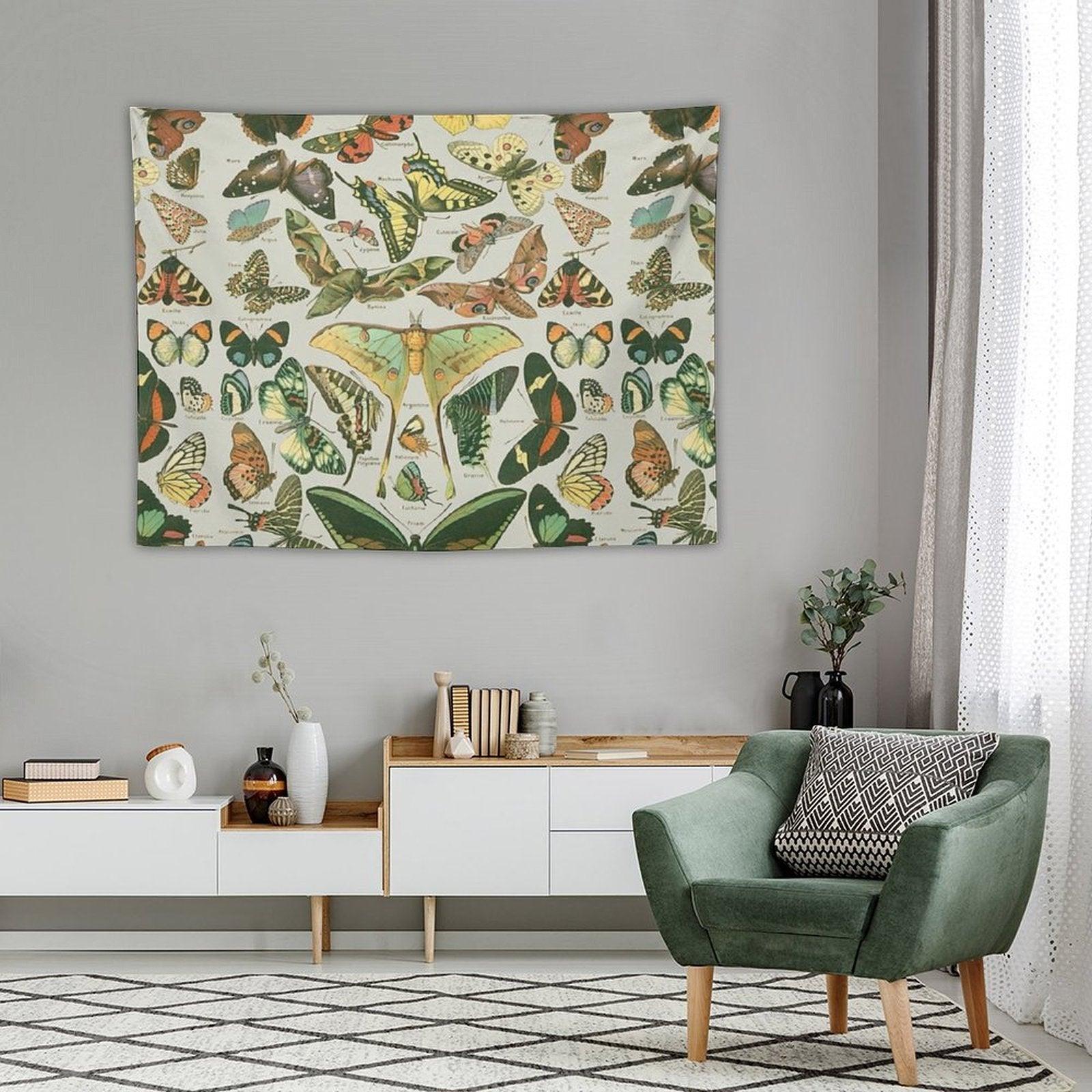 Butterfly Pattern Tapestry