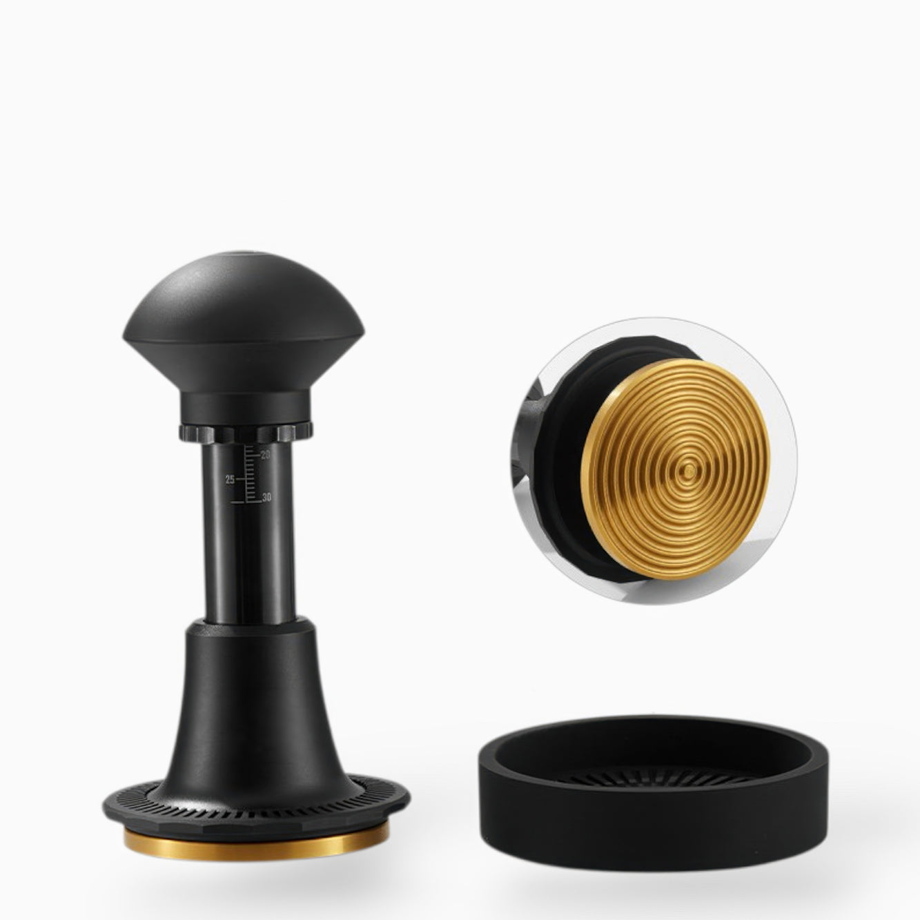 Titanium Spring-Loaded Espresso Tamper