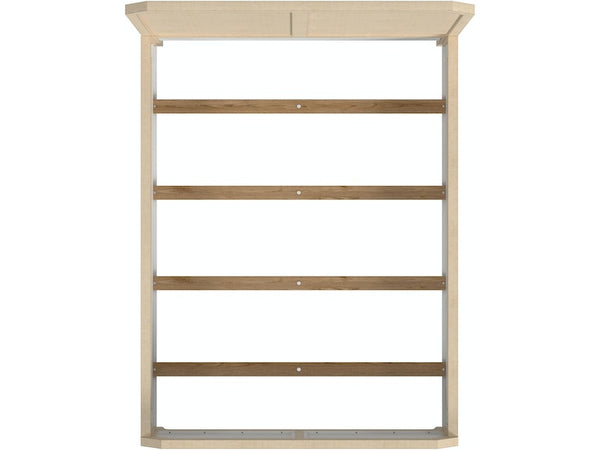 Bar Harbor Queen Raffia Panel Bed in Natural