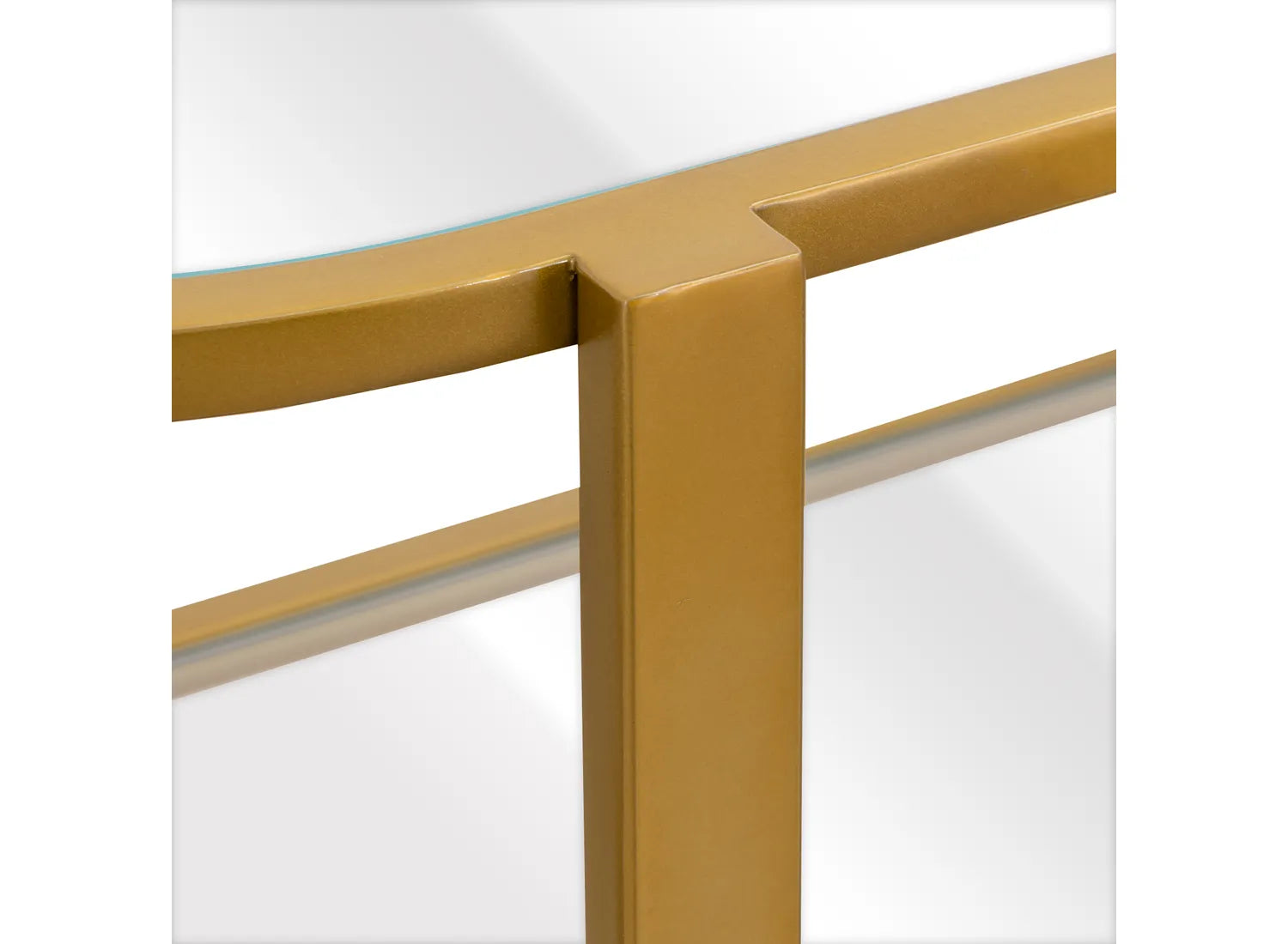 Blain Console Table - Brass