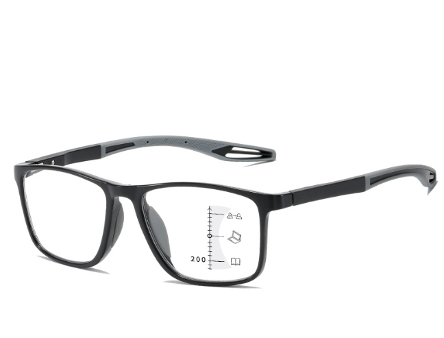 Classical Multifocal Progressive Reading Glasses Vintage Women Men Sports Presbyopia Eyewear Finished Optical Eyeglasses Diopter