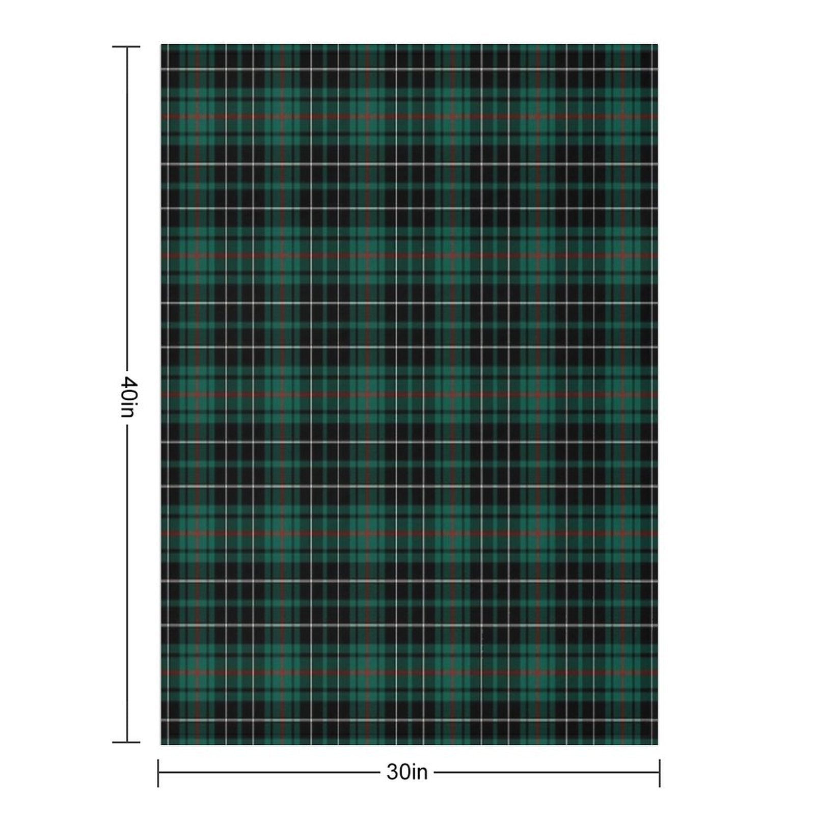 MacAulay Clan Tartan (Hunting) Shrink-resistant Throw Blanket