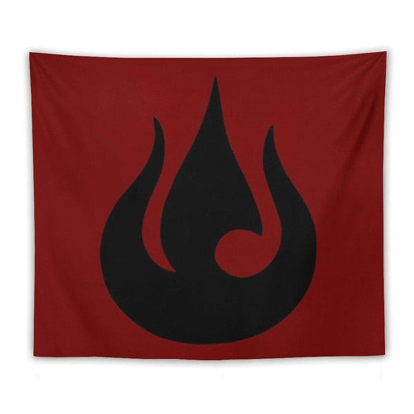 Fire Nation Royal Banner Tapestry