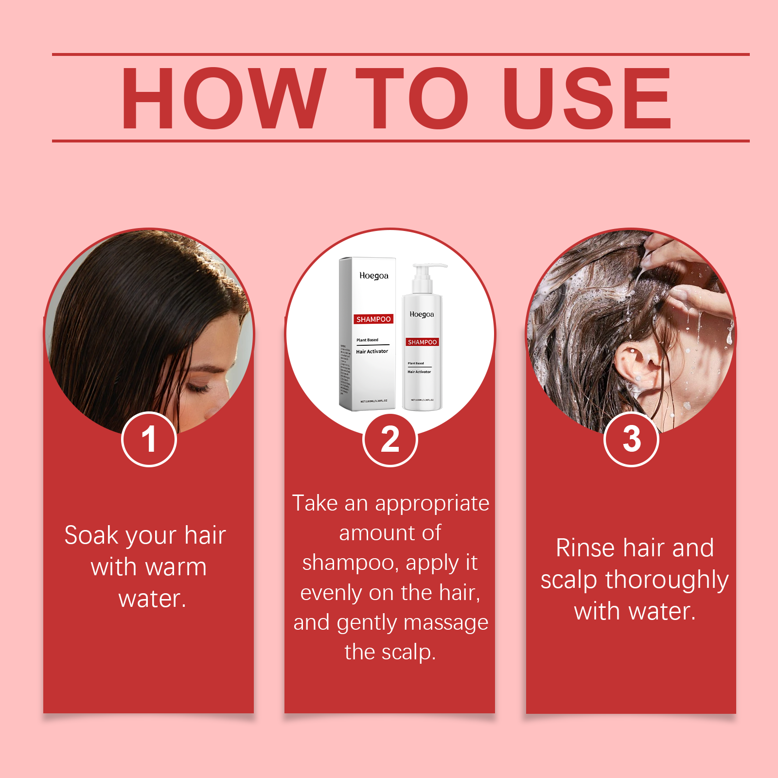 Repair Shampoo Nourishes Scalp, Hydrates Hair, Strengthens Hair, Fluffs And Refreshes Hair