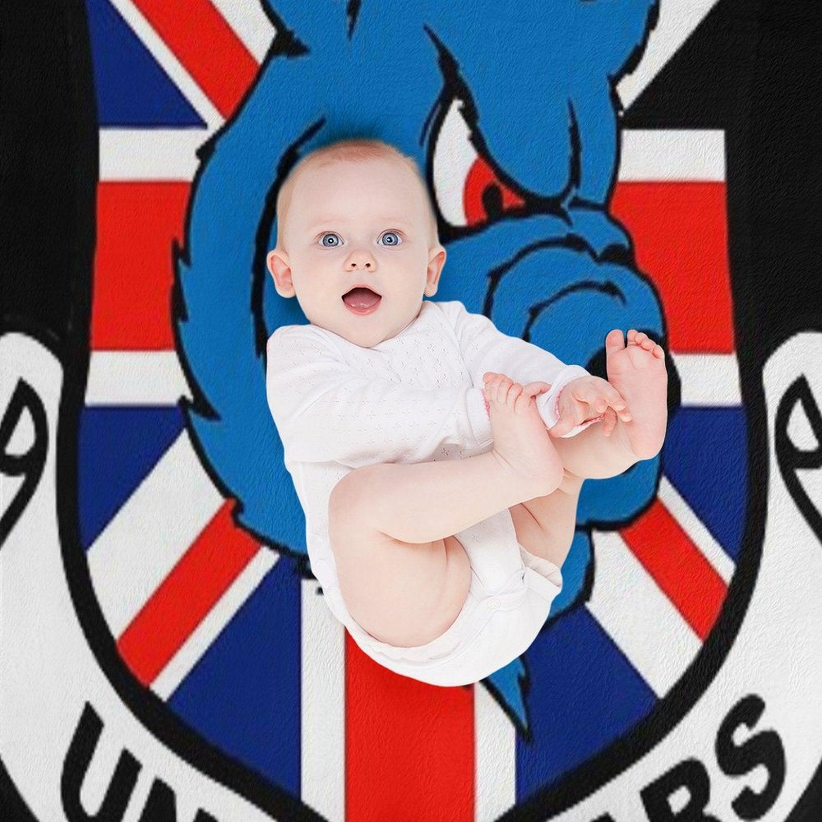 Union Bears Throw Blanket