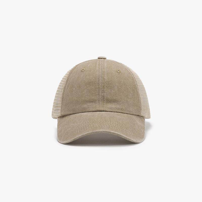 Breathable Mesh Adjustable Baseball Cap for Comfort and Style
