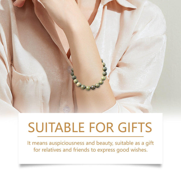 Green Sandalwood Bracelet Trend Fashion Elegant Portable Durable Good-Looking Niche Design Bracelet
