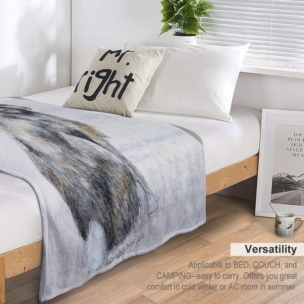 Hare Anti-pilling Throw Blanket