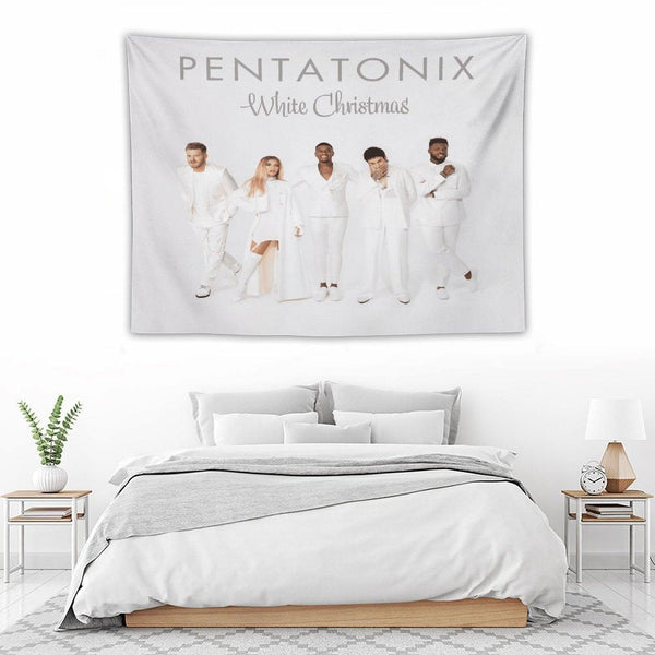 White Christmas Tapestry