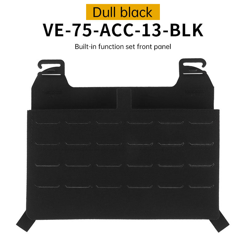 WoSporT can accommodate three 5.56 (or two 7.62) inner pockets with built-in function cover camouflage front panel