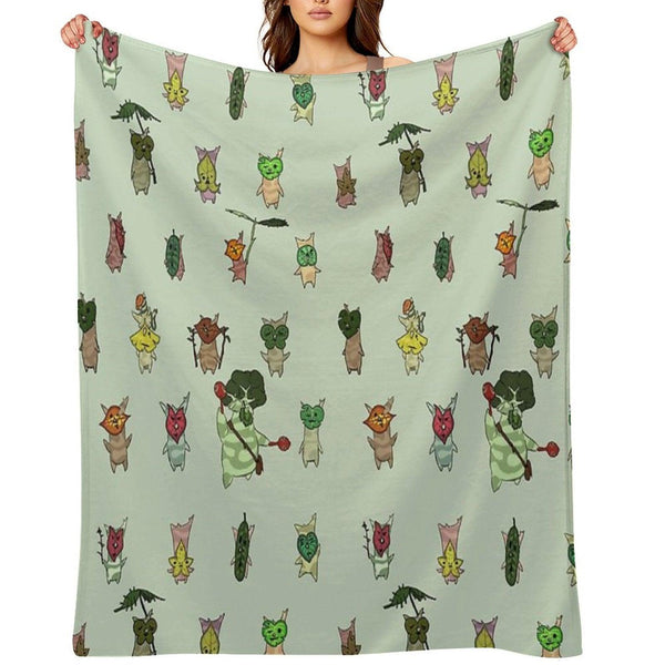 Korok Throw Blanket