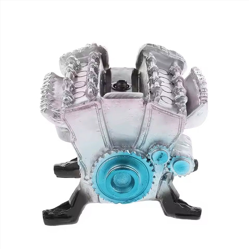 8 - Cylinder Resin Simulation Car Engine Model Kit. A Full - Metal DIY Assembly Toy for Car Enthusiasts