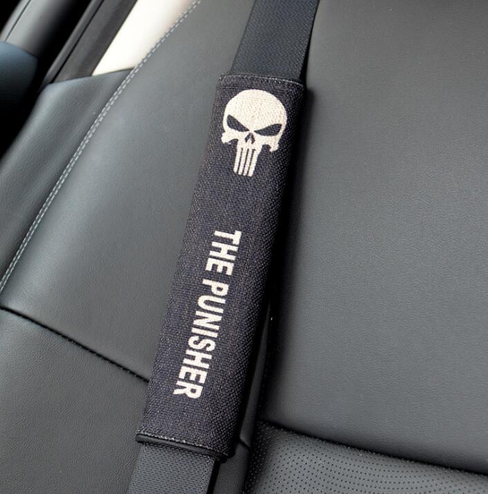 Super Hero Batman Car Seat Belts Shoulder Pad Auto Car Seat Belt Covers