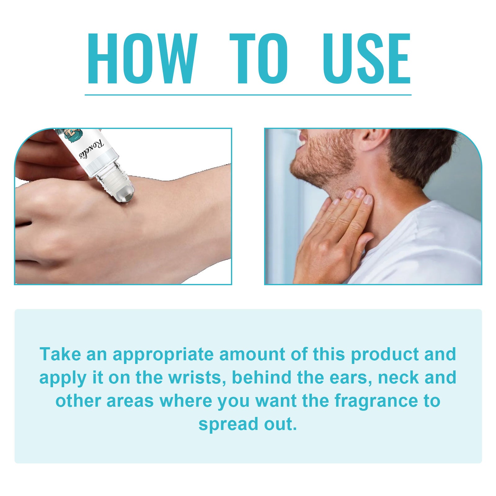 Perfume For Men, Wrist, Neck Ear After Mild Natural And Pure And Fresh Quietly Elegant Fragrant Portable Lasting Perfume