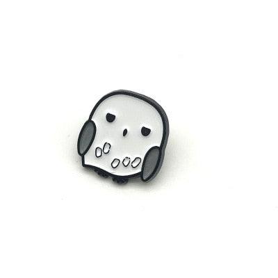 Harri Potter Wizard student Enamel Pin Brooches Cartoon Creative Metal Brooch Pins Denim Hat Badge Collar Jewelry