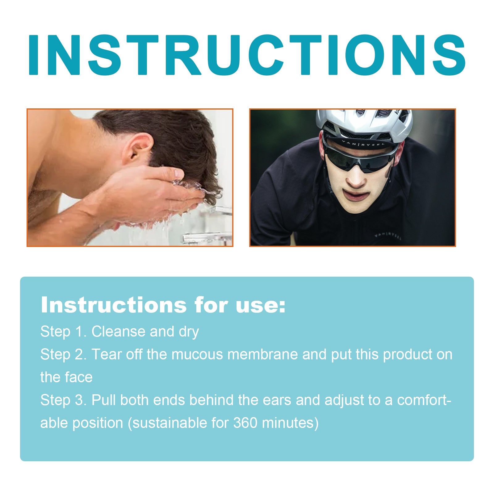 Uv Protective Mask Protective Mask For Summer Outdoor Repair Facial Skin Hydrating Protection